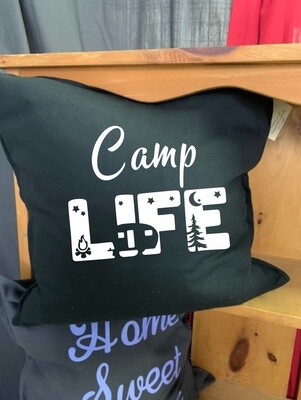 Camp Life Pillow