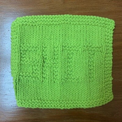 Shit Naughty Dishcloth