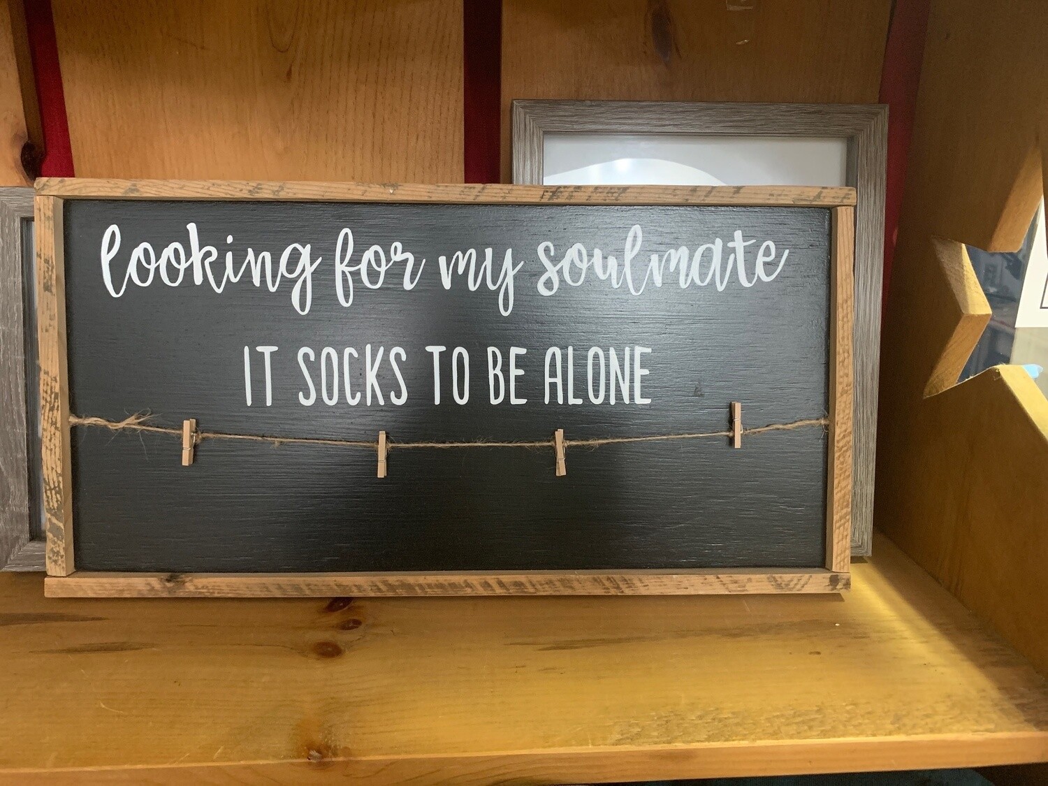 Looking For My Soul Mate Laundry Sign