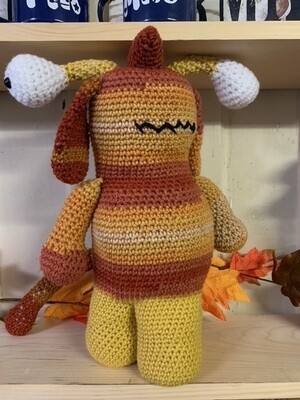 Large Orange Monster Plushie