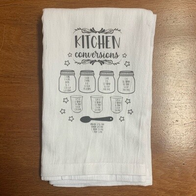 Kitchen Conversions Tea Towel