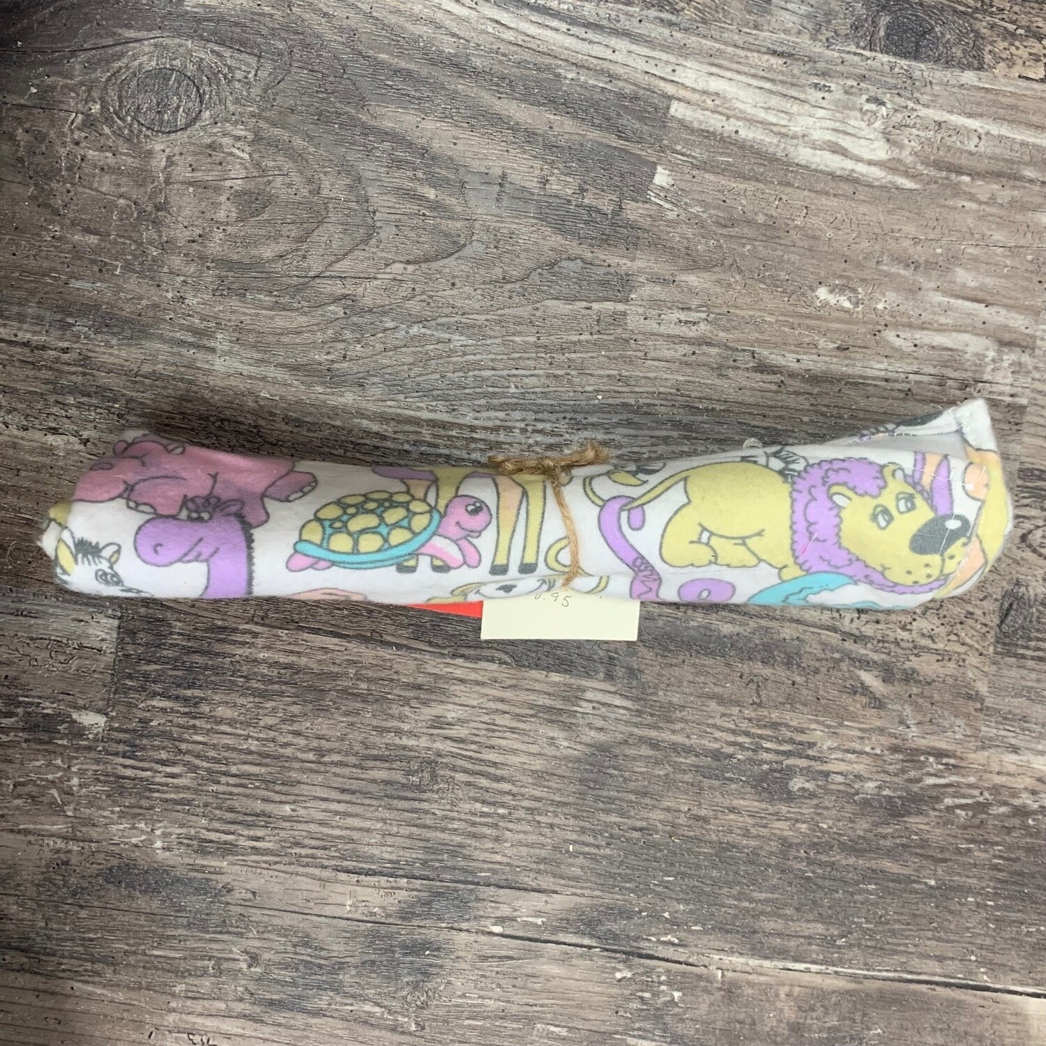 Pastel Animal Burp Cloth