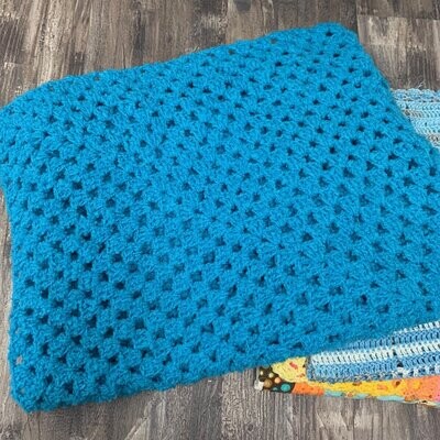 Teal Baby Blanket