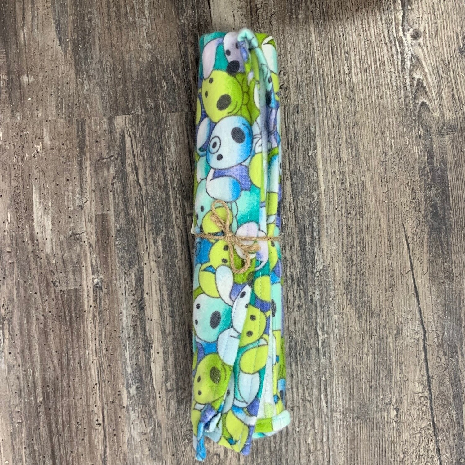 Blue Dog Burp Cloth