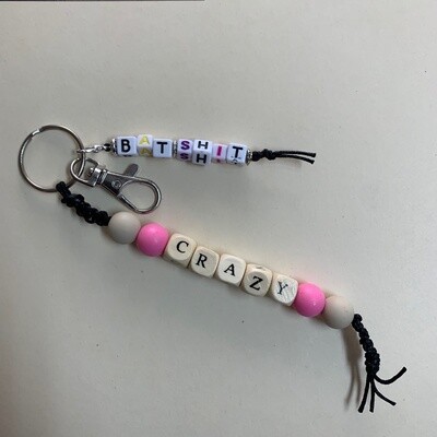 Batshit Crazy Keychain