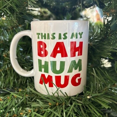 This Is My Bah Hum Mug Design For Drinkware