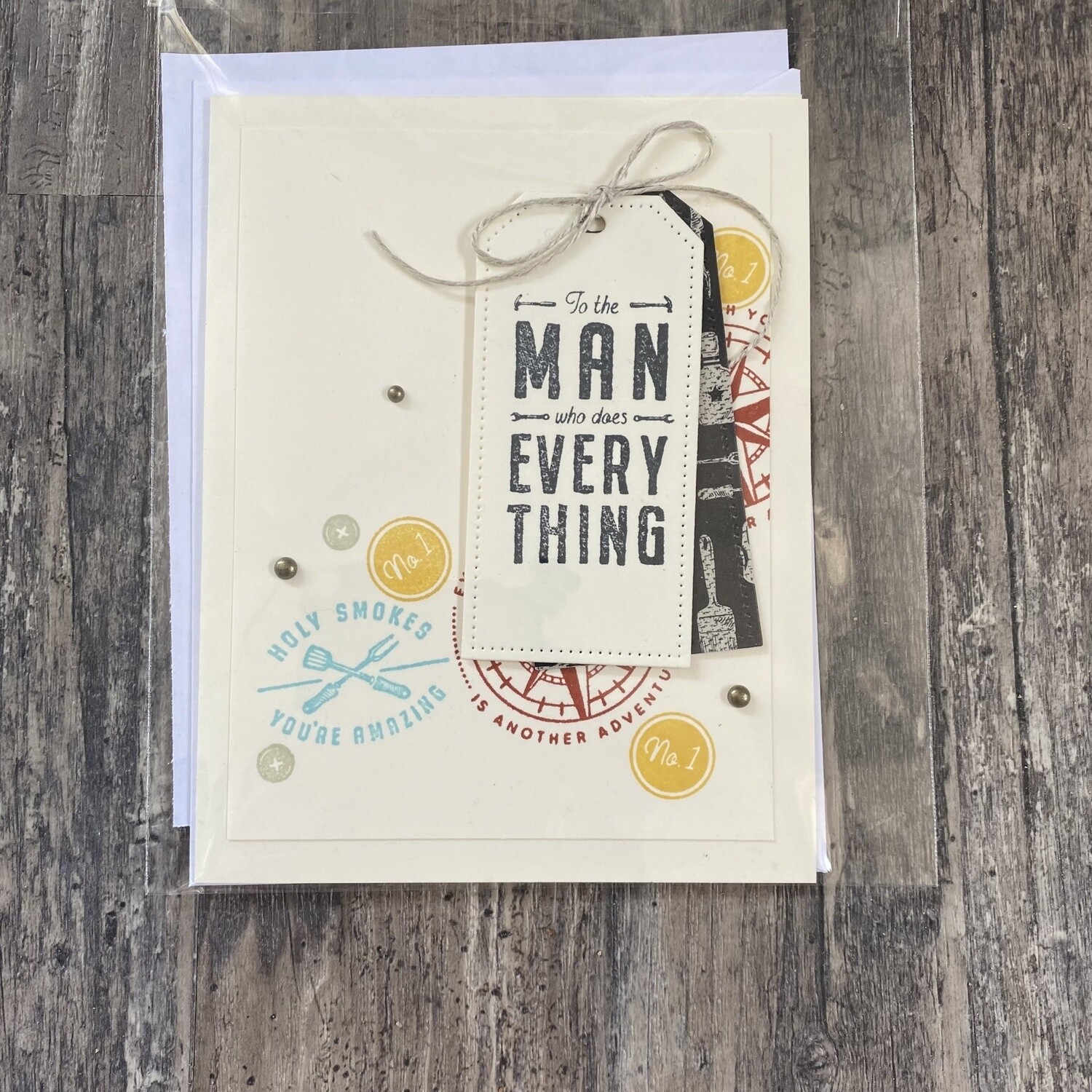 To The Man Who Does Everything  - Birthday Card