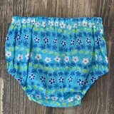 Blue Flower Diaper Cover (18-24 months)