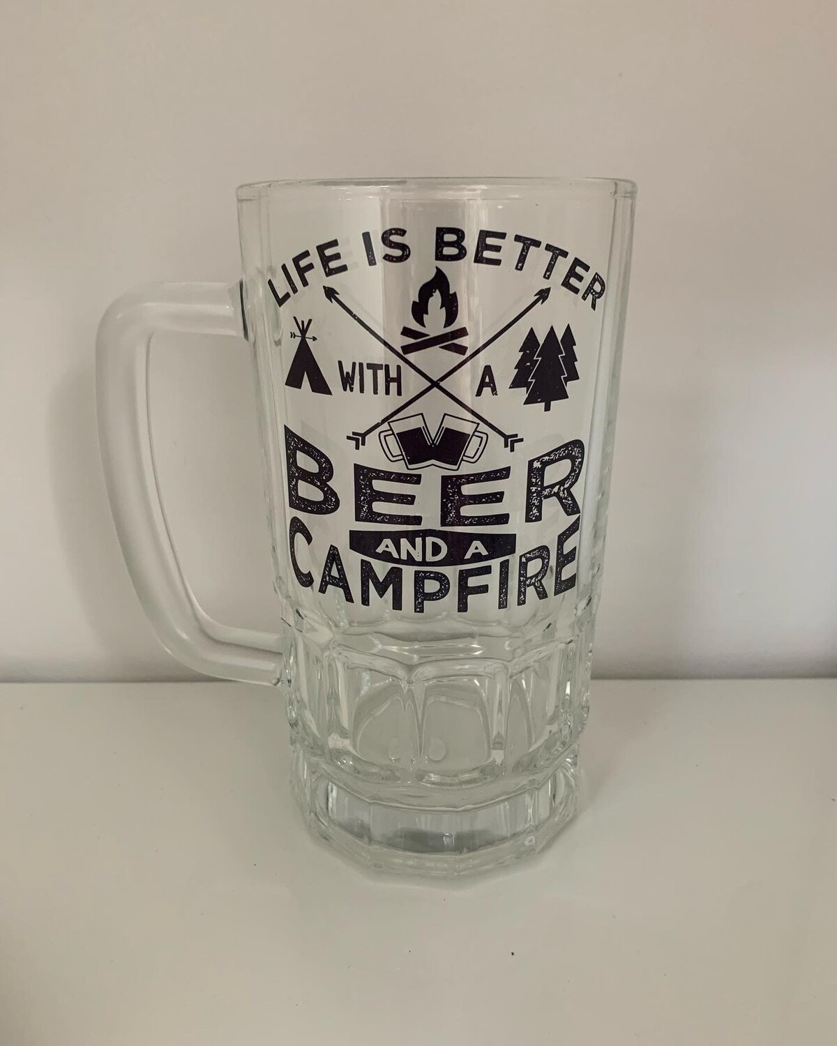 Life Is Better Beer/Campfire Beer Stein
