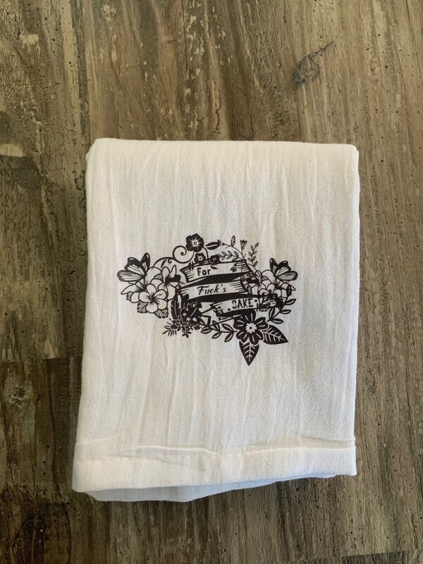 For Fuck's Sake Tea Towel