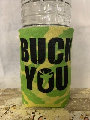 Buck You Camo Can Cooler