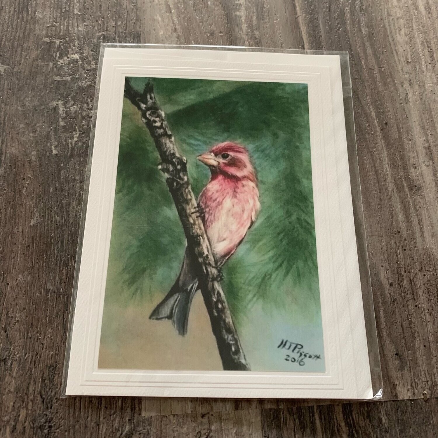 Bird Printed Card