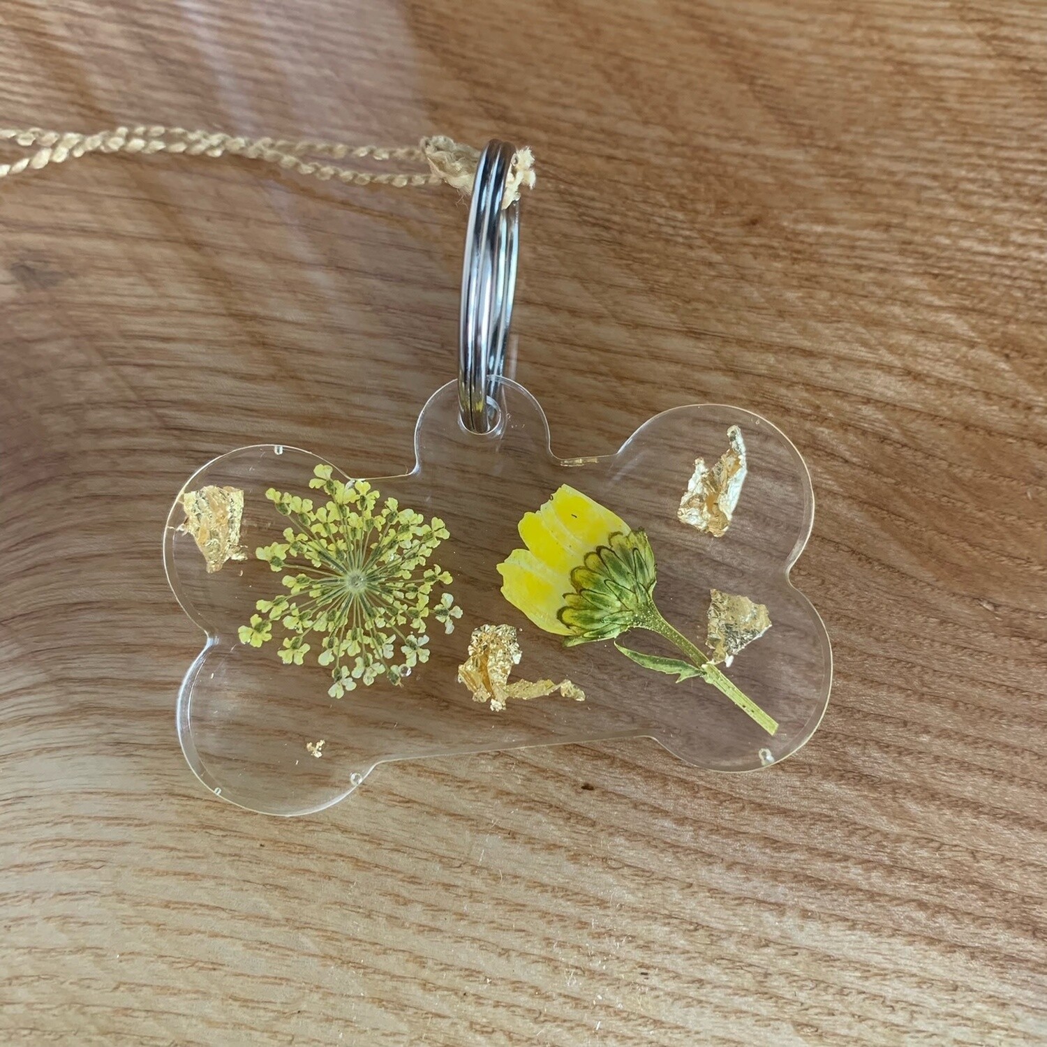 Resin Dog Tag/Keychain