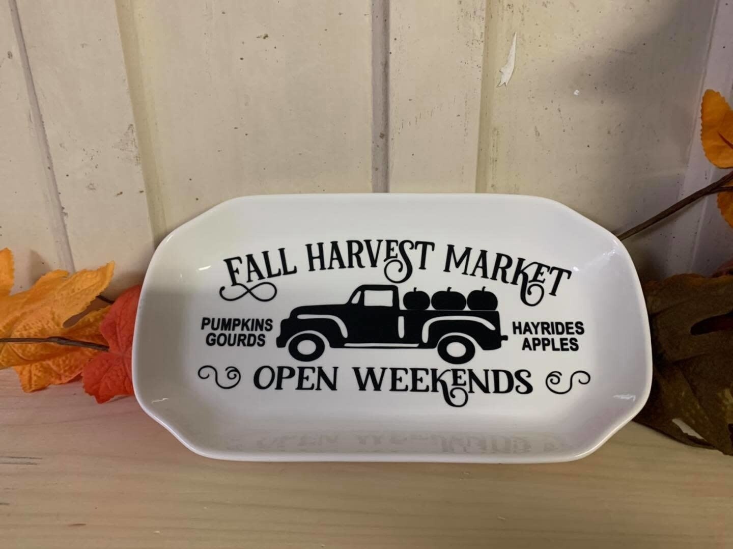 Fall Harvest Market Plate