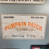 Pumpkin Patch Sign