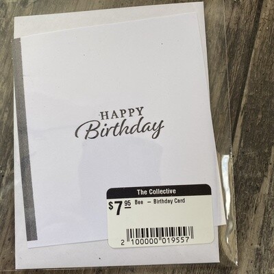 Bee  - Birthday Card