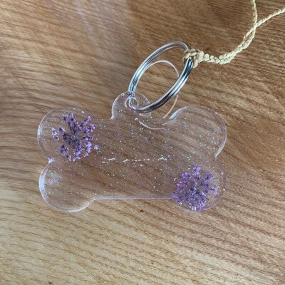 Resin Dog Tag/Keychain
