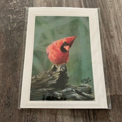 Cardinal Printed Card