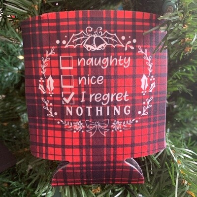 Naughty Nice List Can Cooler