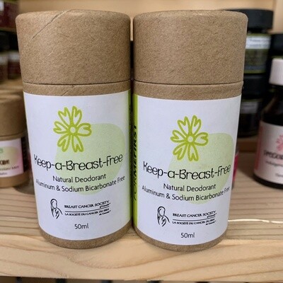 Keep A Breast Free Natural Deodorant