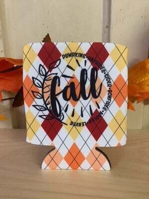 Fall Laurel Can Cooler