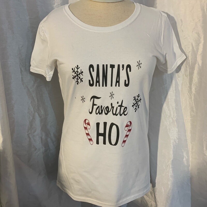 Santa&#39;s Favorite Ho Ladies Shirt Size Small