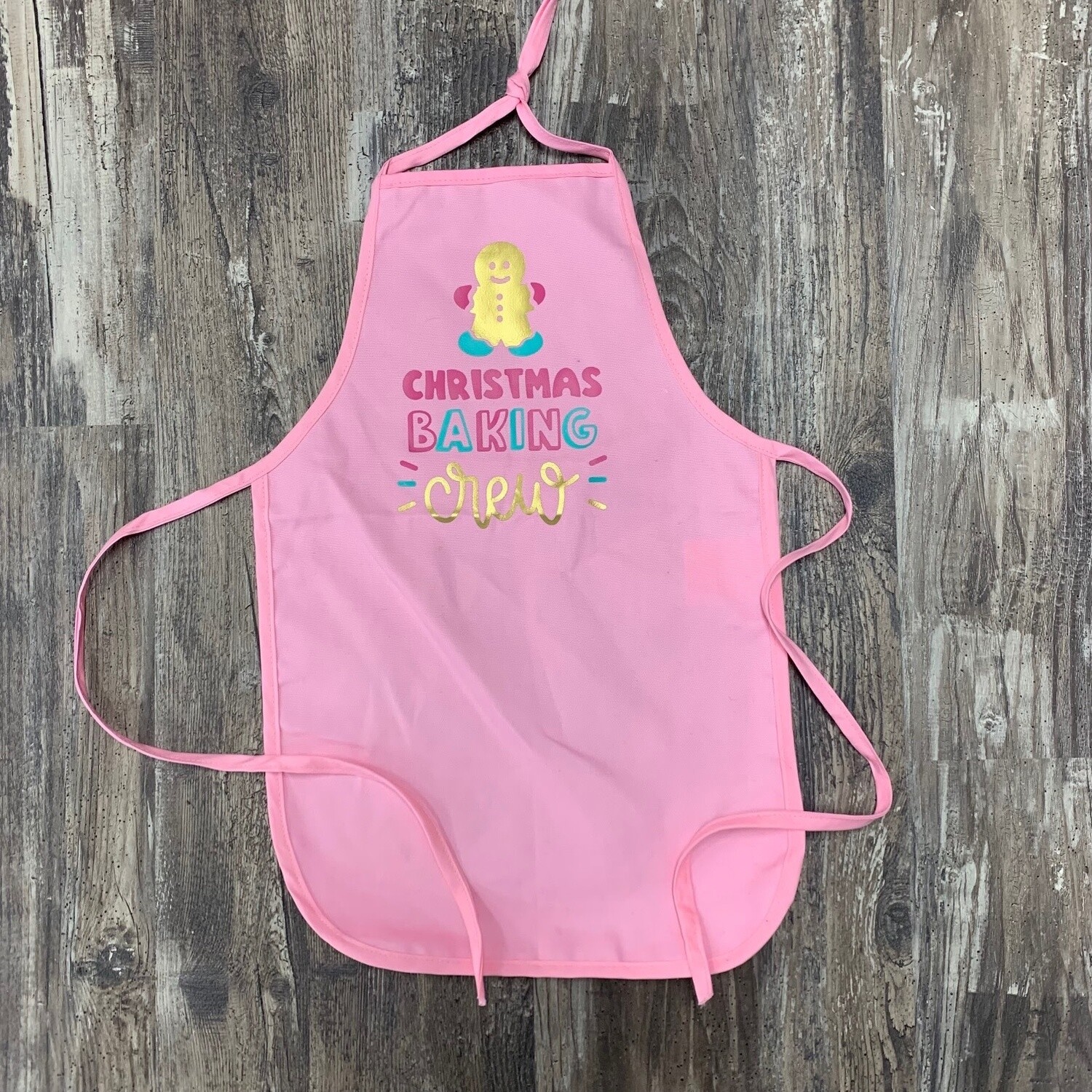 Christmas Baking Crew Small Kids Apron