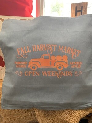 Fall Harvest Market Pillow