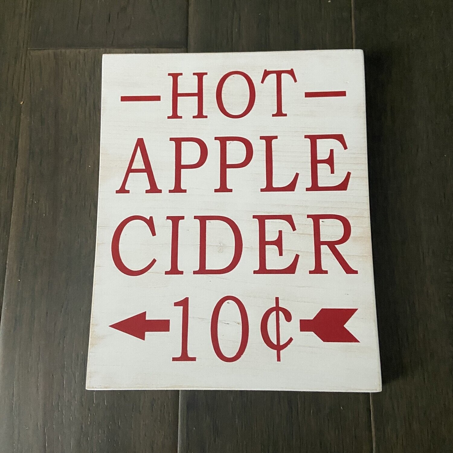 Apple Cider  Sign