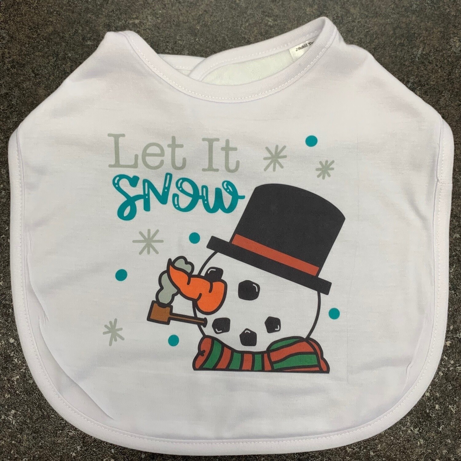 Let It Snow Bib