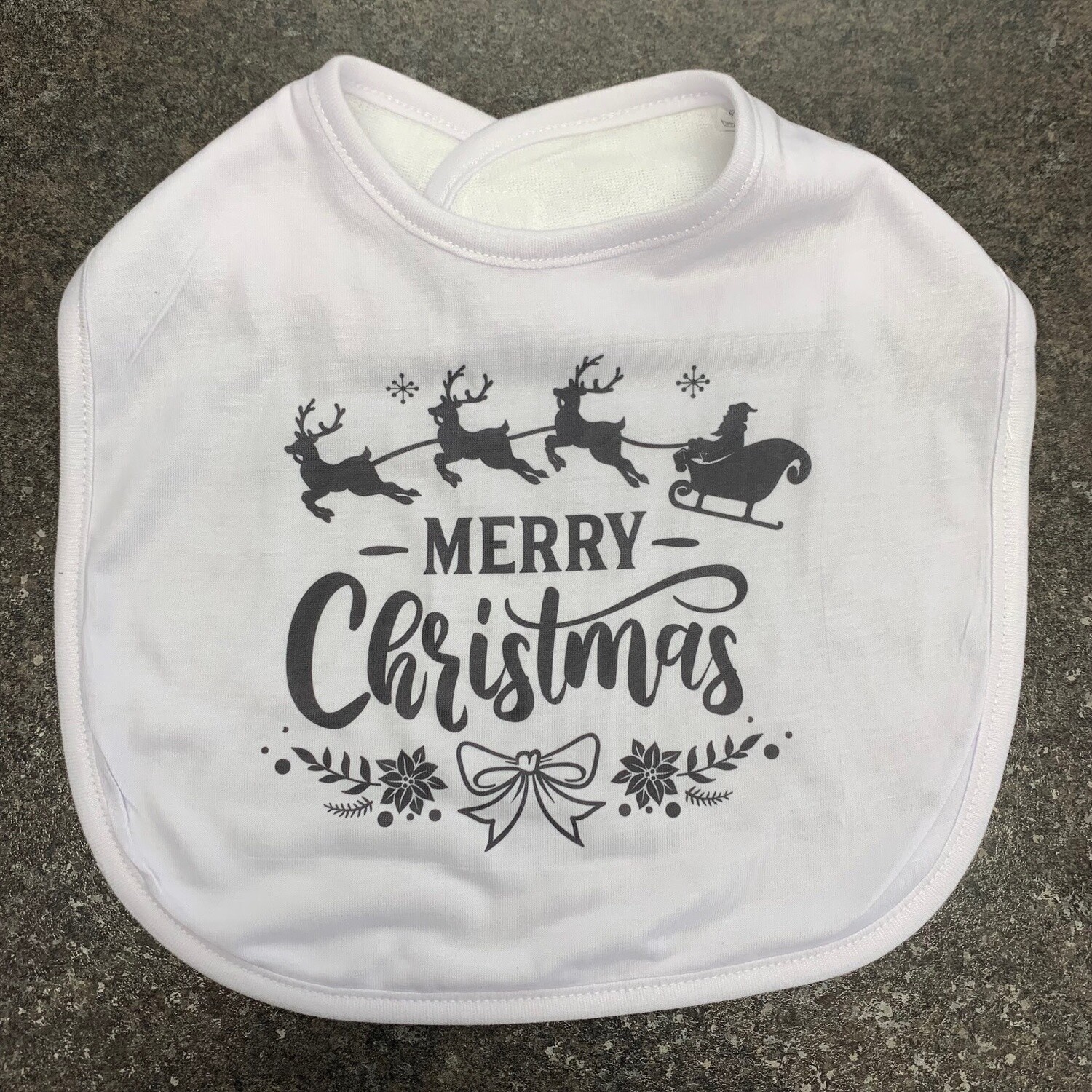 Merry Christmas Bib
