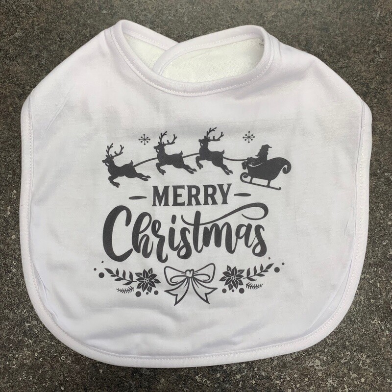 Merry Christmas Bib