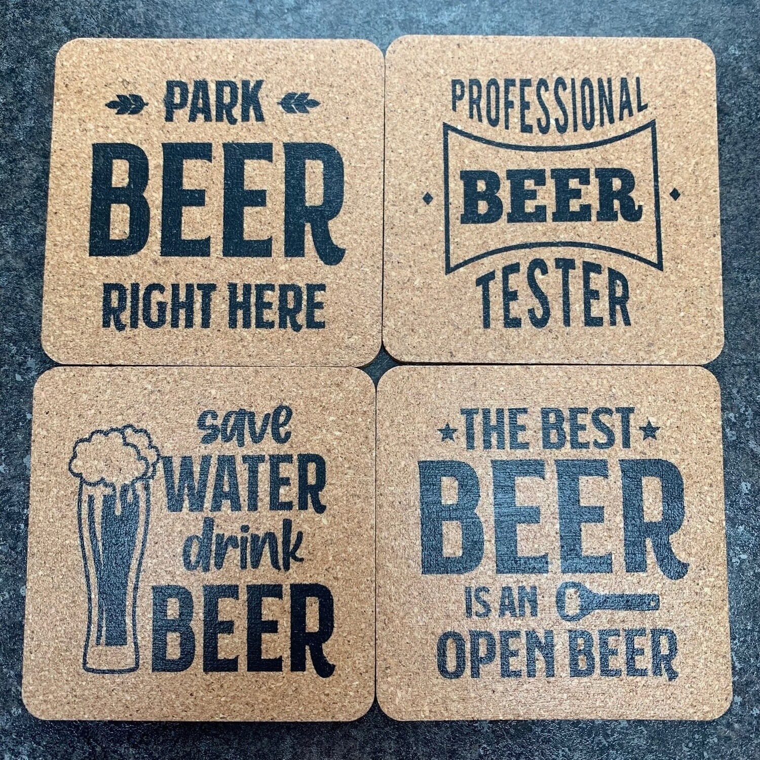 Beer Coaster Set