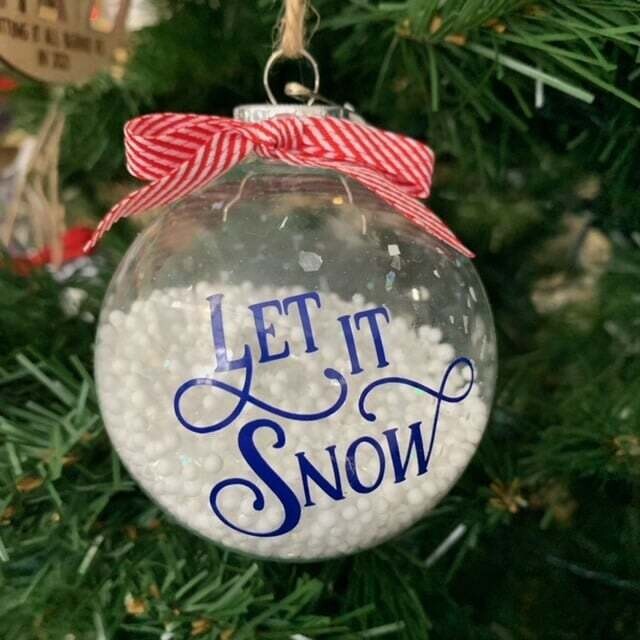 Let It Snow Ornament
