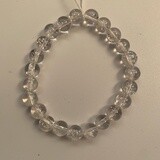 Clear Cracked Quartz Bracelet