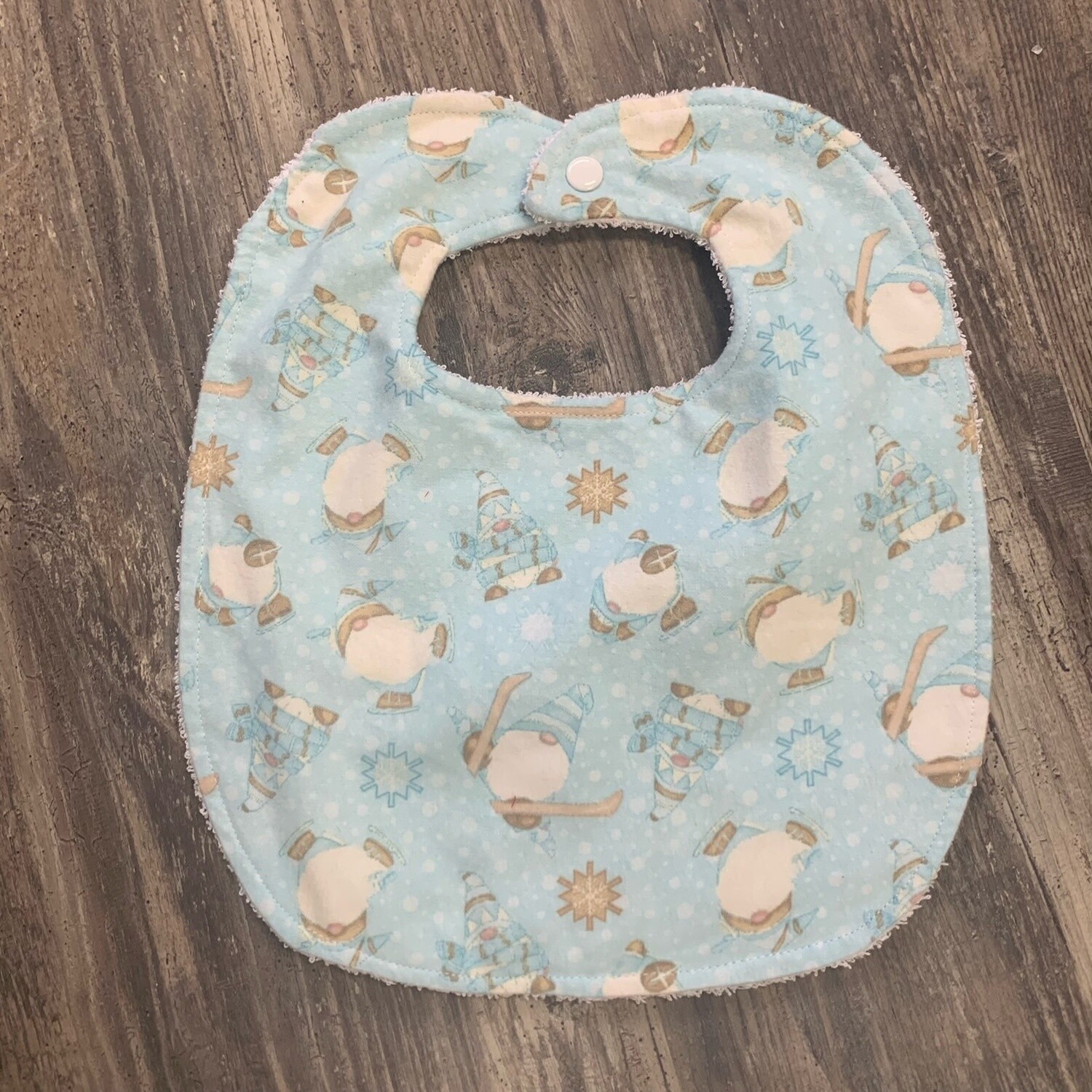 Winter Gnomes Bib XLarge