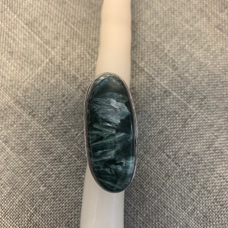 Seraphinite Ring (Size  7)