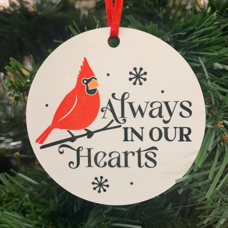 Always In Our Hearts Ornament
