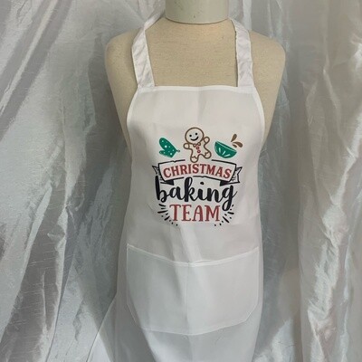 Christmas Baking Team Apron