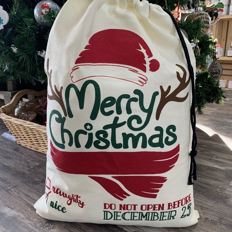 Woven Santa Sack