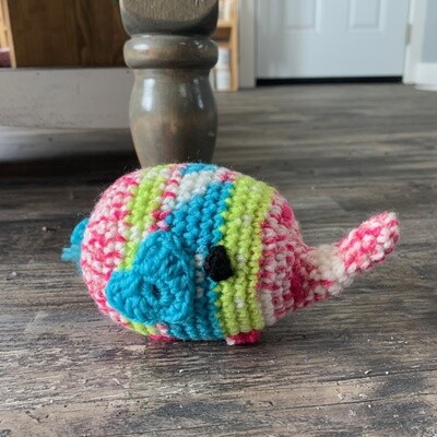 Crochet Squeaky Elephant