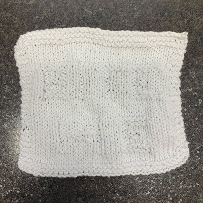 Bite Me Naughty Dishcloth
