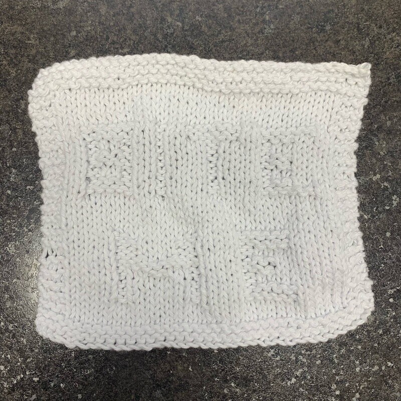 Bite Me Naughty Dishcloth