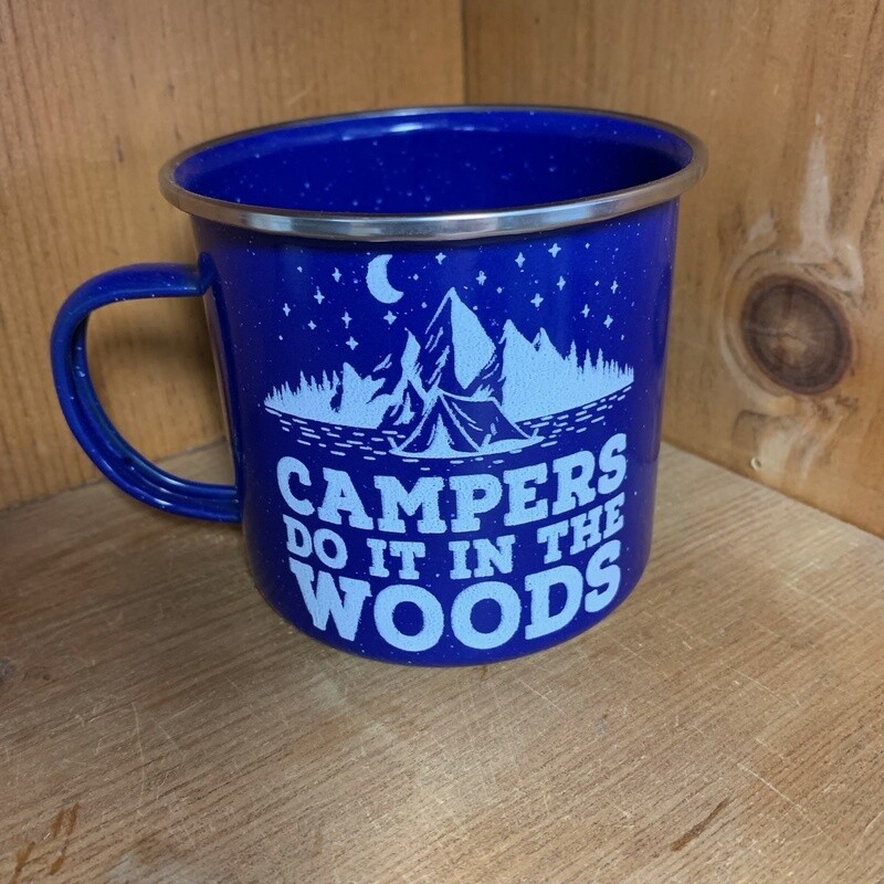 Campers Do It In The Wood Tin Mug