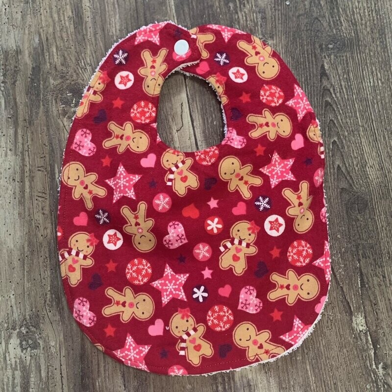 Gingerbread Bib XLarge