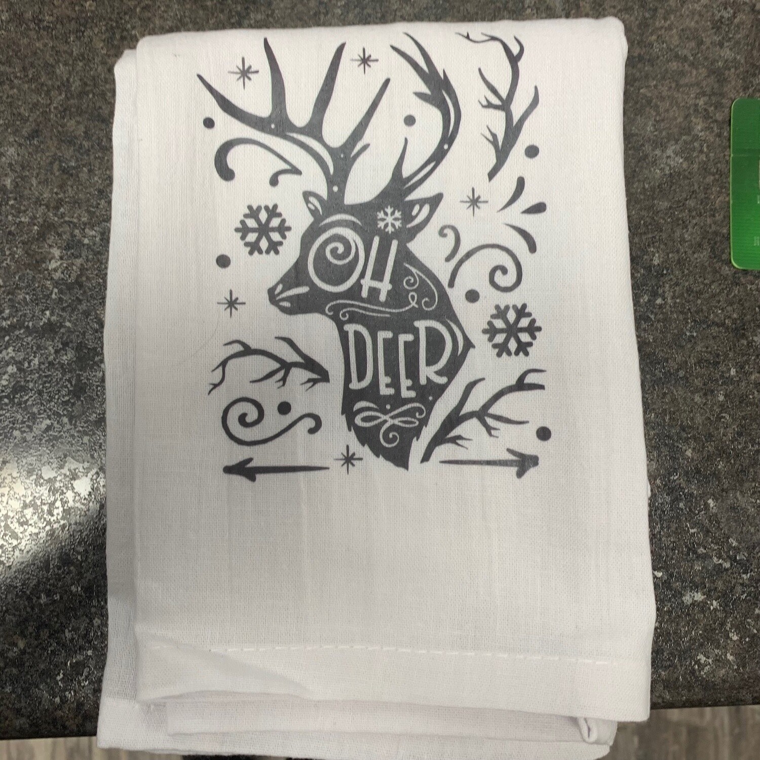 Oh Deer Tea Towel