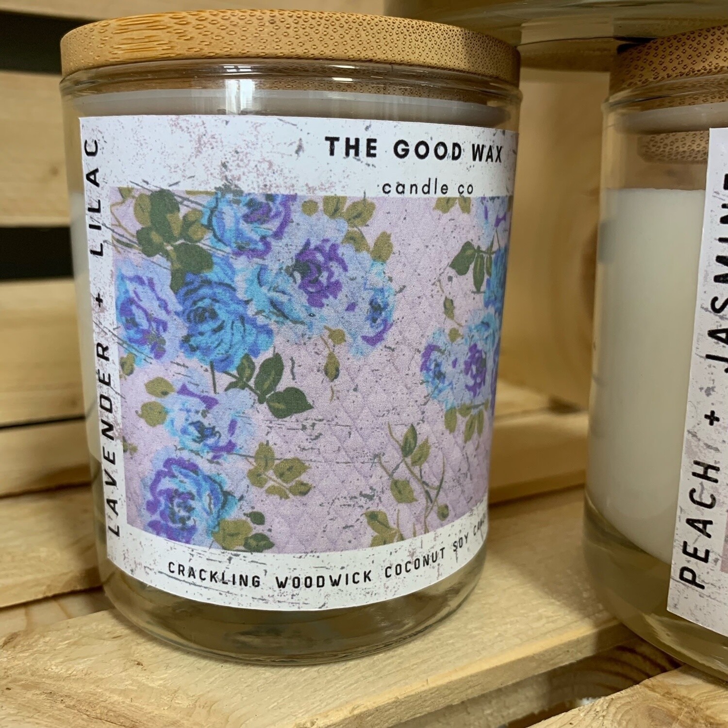 Lavender and Lilac Soy Candle