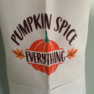 Pumpkin Spice Everything Apron