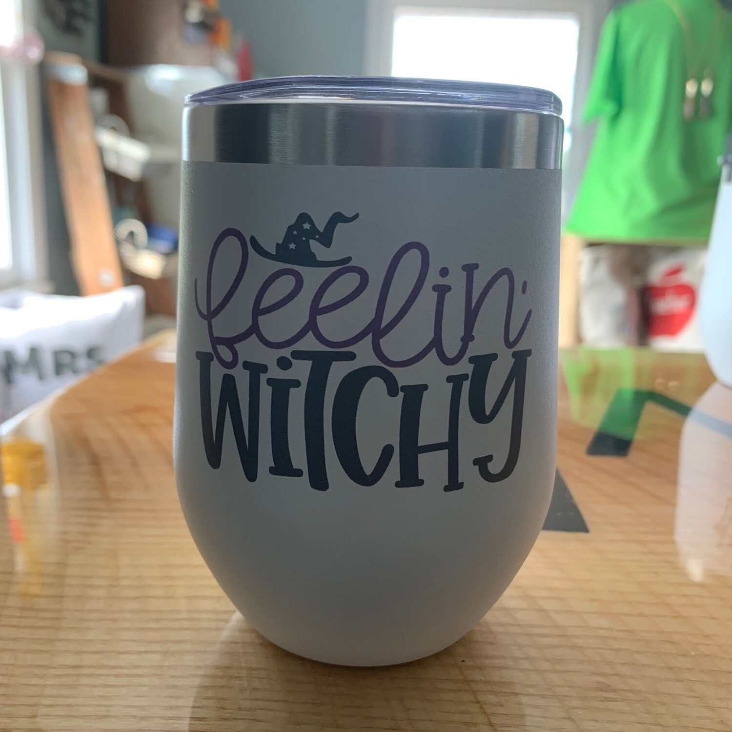 Feelin Witchy Wine Tumbler