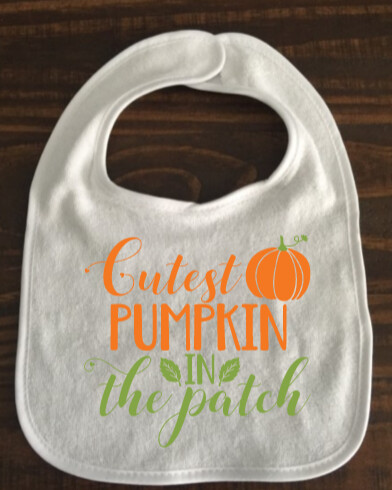 Cutest Pumpkin In The Patch Bib
